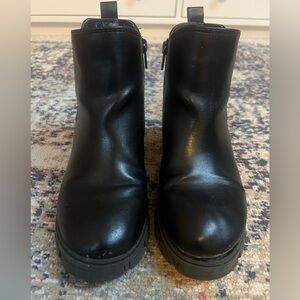 Girl MIA Black Ankle Boots